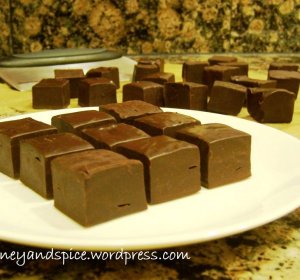 Choc Fudge recipe condensed milk