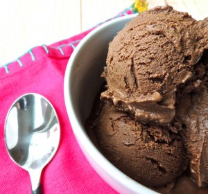 Coconut milk Chocolate ice cream recipe