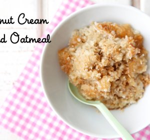 Coconut milk Oatmeal recipe