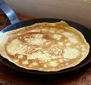 Crepes recipe with almond milk