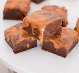 Easy Fudge recipe with sweetened condensed milk