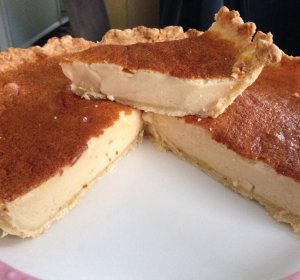 Egg custard pie recipe with evaporated milk