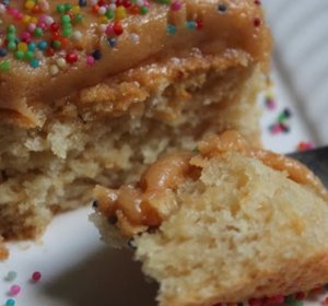 Eggless condensed milk cake recipe