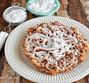 Funnel cake recipe without milk