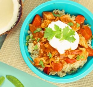 Healthy Chicken curry recipe coconut milk