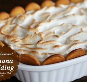 Homemade Banana Pudding recipe with condensed milk