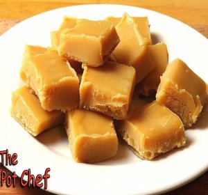 Peanut Butter Fudge recipe with condensed milk