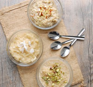 Rice Pudding with soy milk recipe