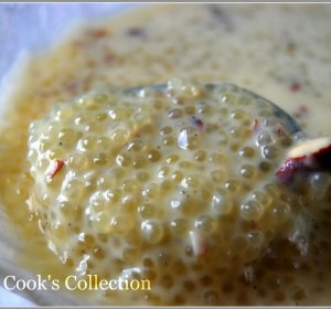 Sago Pudding recipe with condensed milk