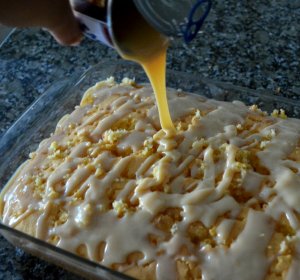 Yellow Cake mix sweetened condensed milk recipe