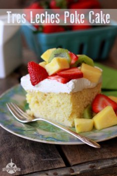 Tres Leches Poke Cake - Pinterest