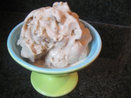 triple almond ice cream