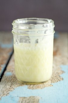 Use this simple, 2-ingredient Homemade Sweetened Condensed Milk Recipe whenever you need sweetened condensed milk but don't have any on hand. | cooking tips | hacks | kitchen