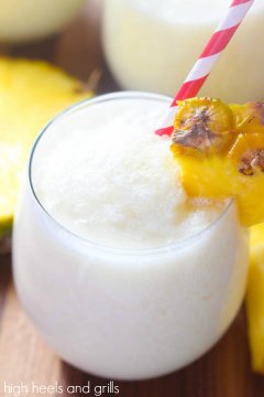 Virgin Pina Colada - Creamy, delicious, and perfect to cool off with!