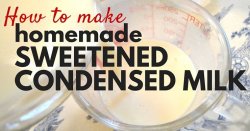Yes! Finally a healthy version of sweetened condensed milk that doesn't use dry milk as an ingredient! You've got to try this and take your recipes up a notch!