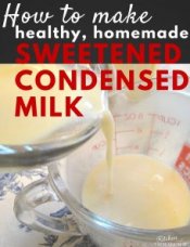 Yes! Finally a healthy version of sweetened condensed milk that doesn't use dry milk as an ingredient! You've got to try this and take your recipes up a notch!